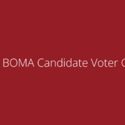 2023 BOMA Candidate Voter Guide